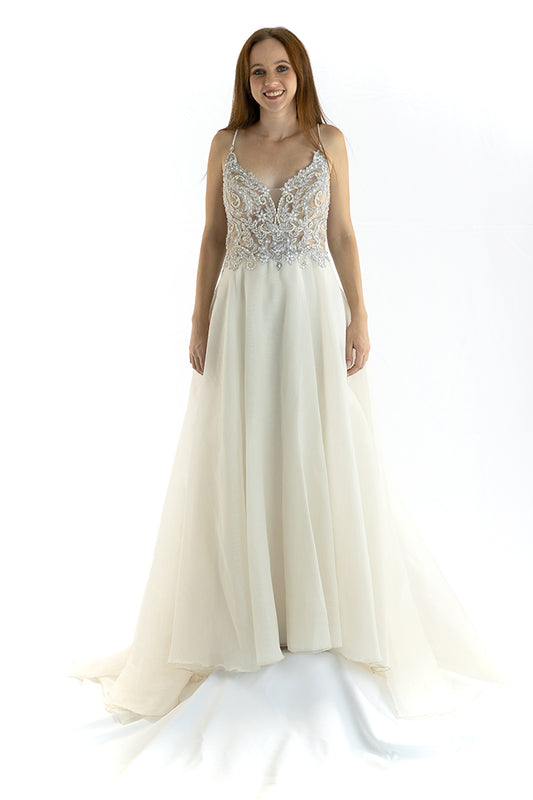 The Champaign Wedding Dress