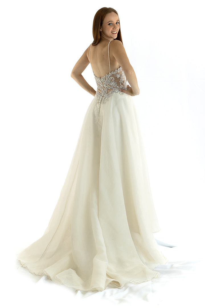 The Champaign Wedding Dress