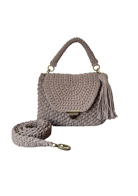 The Mamita Handbag - Beige