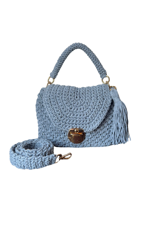 The Mamita Handbag - Blue